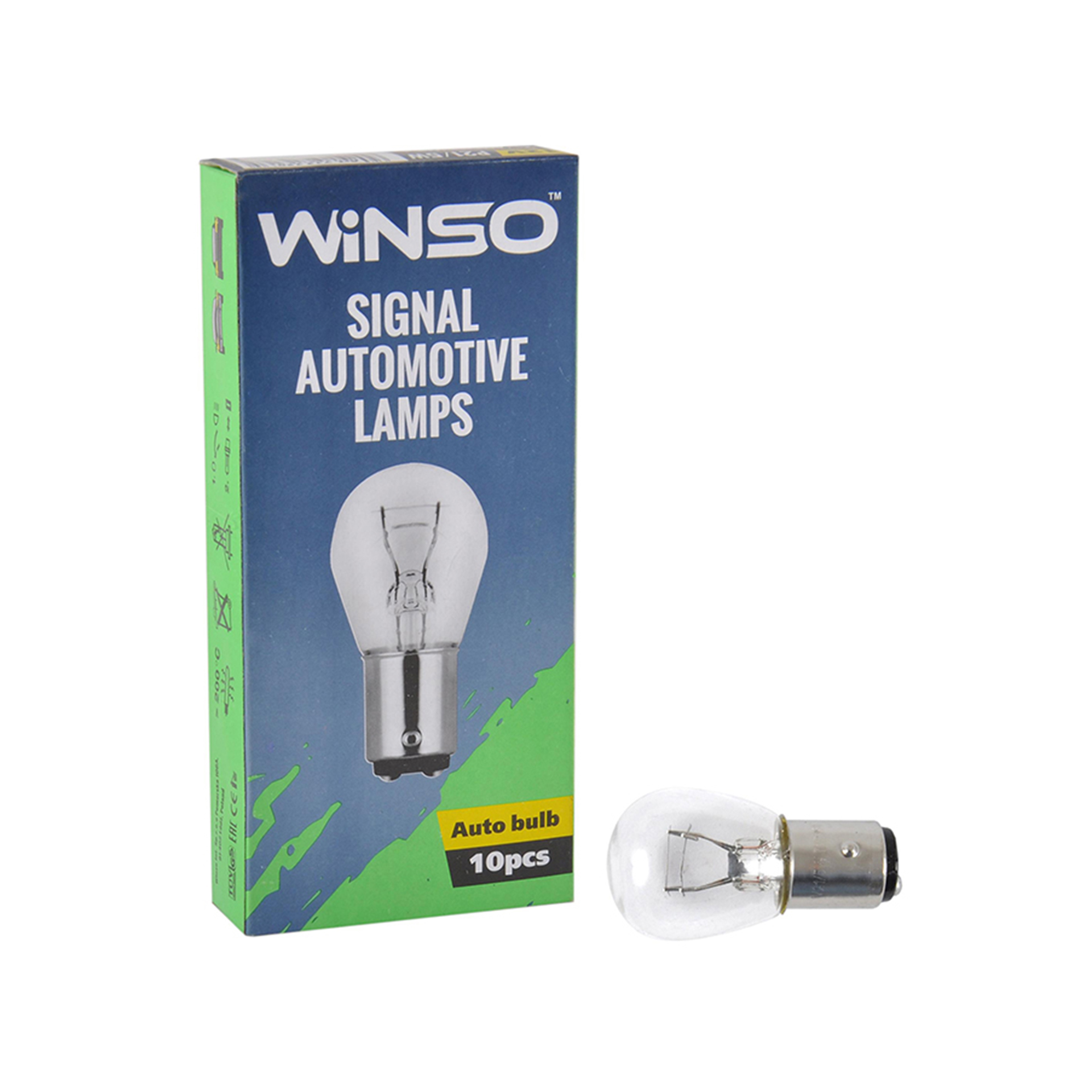 12V P21/5W 21/5W BAY15d 10шт.уп.1