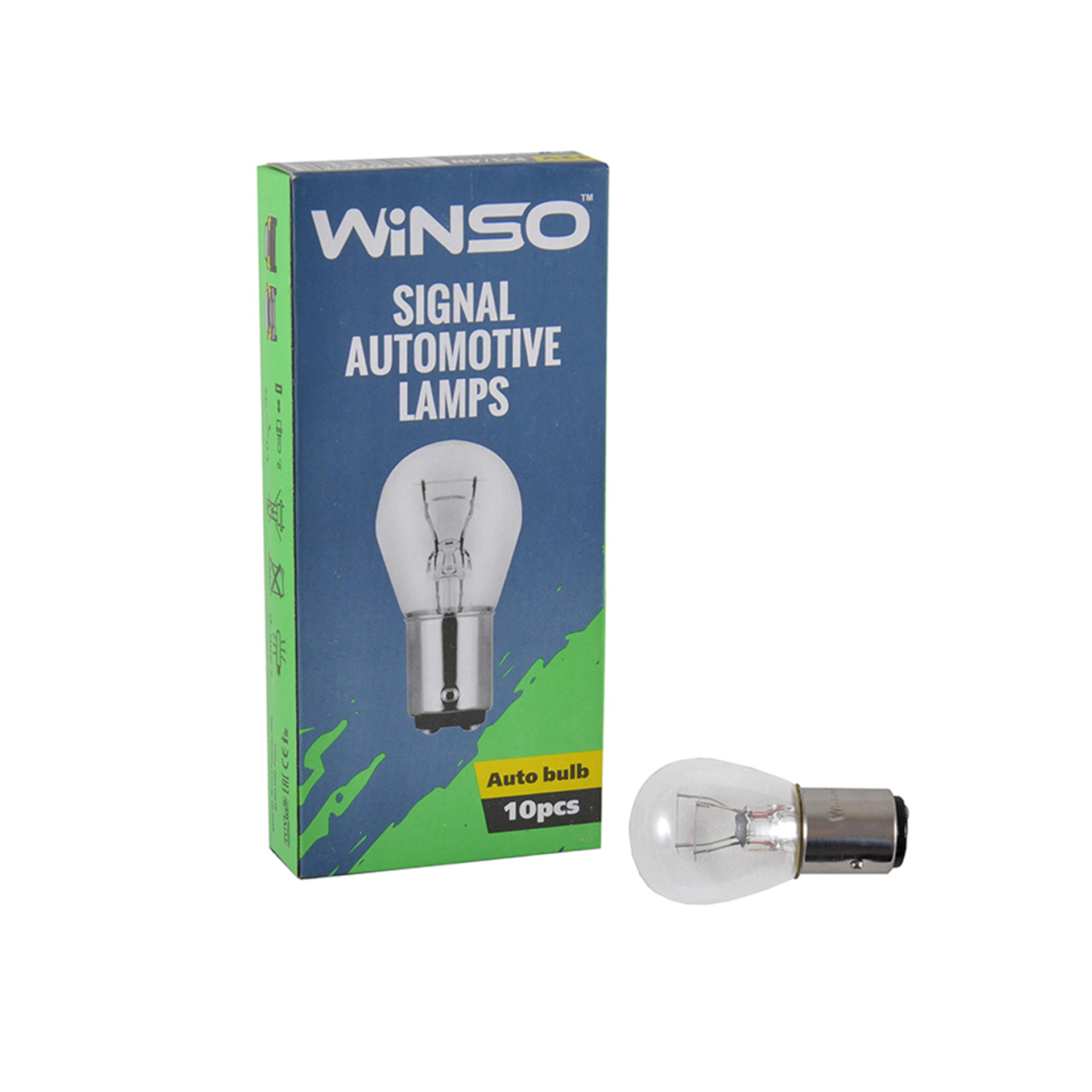 12V P21/4W 21/4W BAZ15d 10шт.уп.1