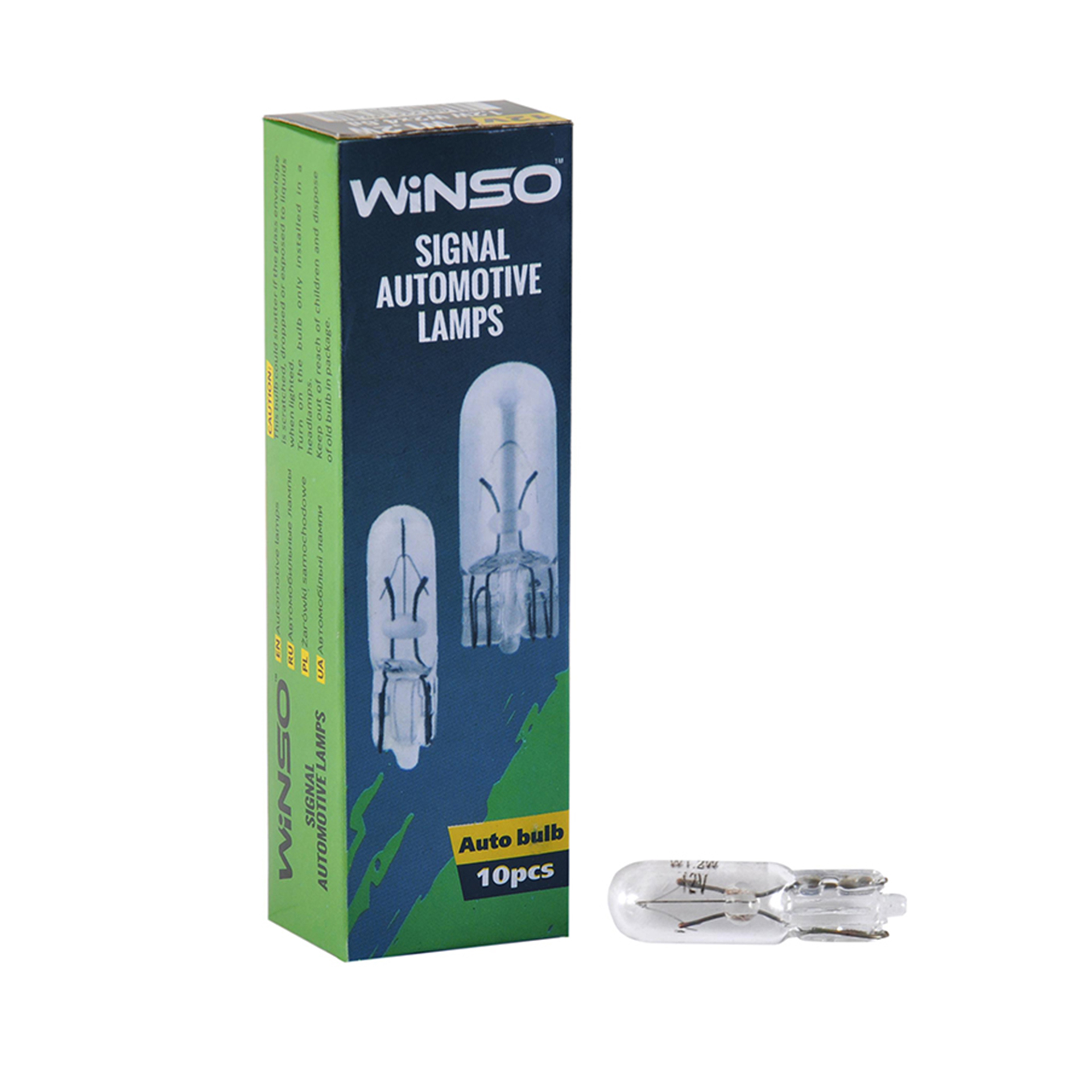 12V W1.2W 1.2W W2x4.6d 10шт.уп.1