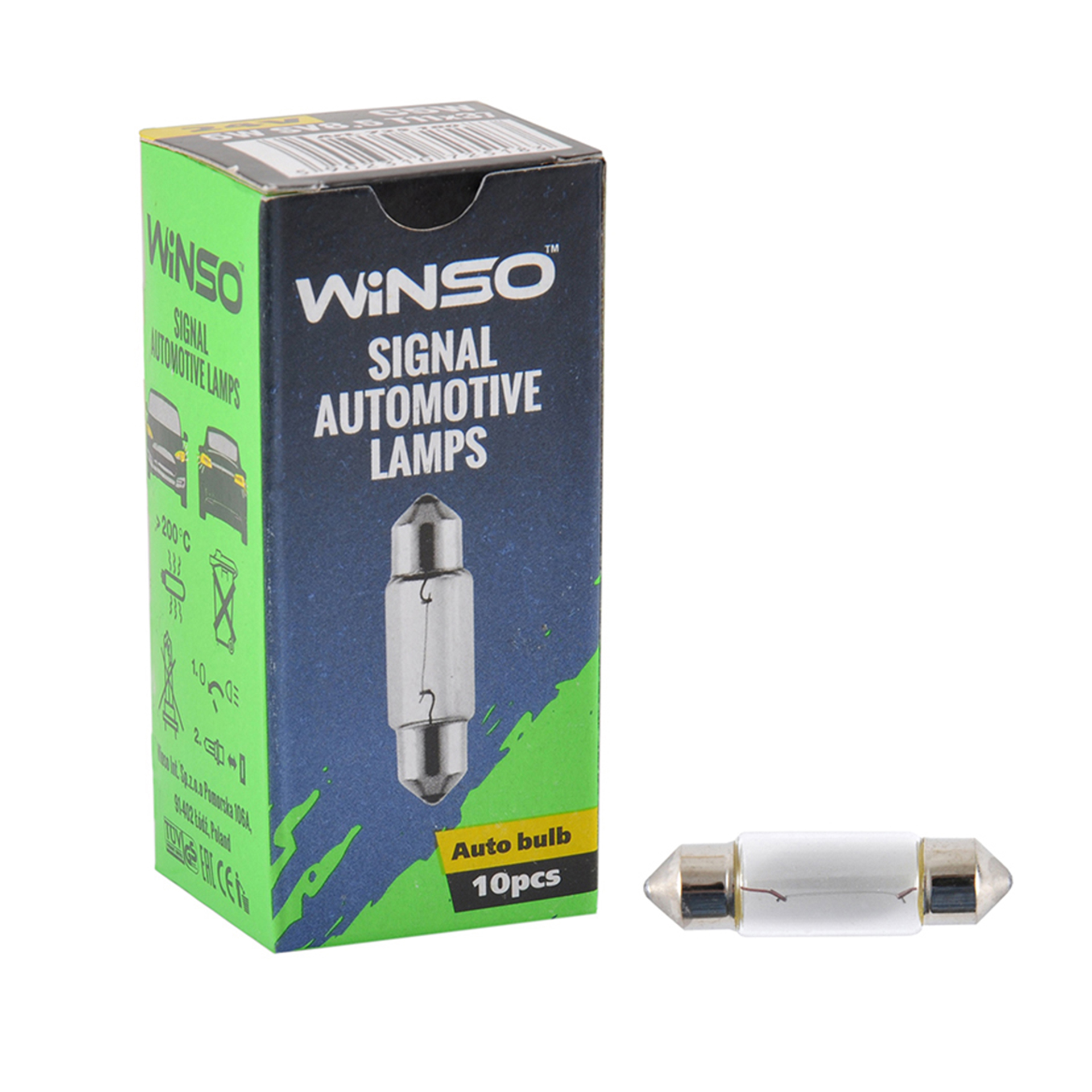 24V C5W 5W SV8.5 T11*37 10шт.уп.1