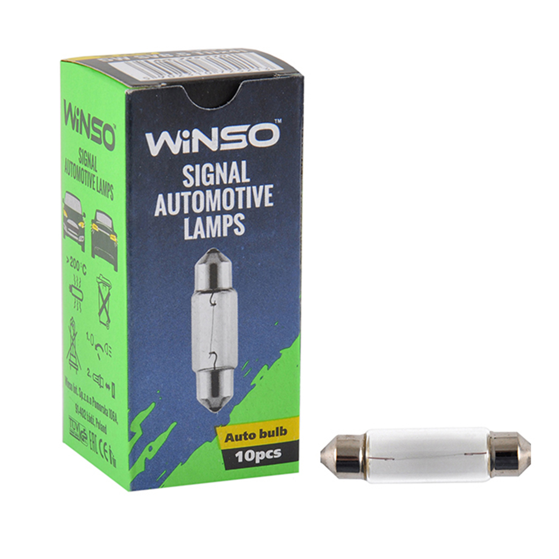 24V C5W 5W SV8.5 T11*41 10шт.уп.1