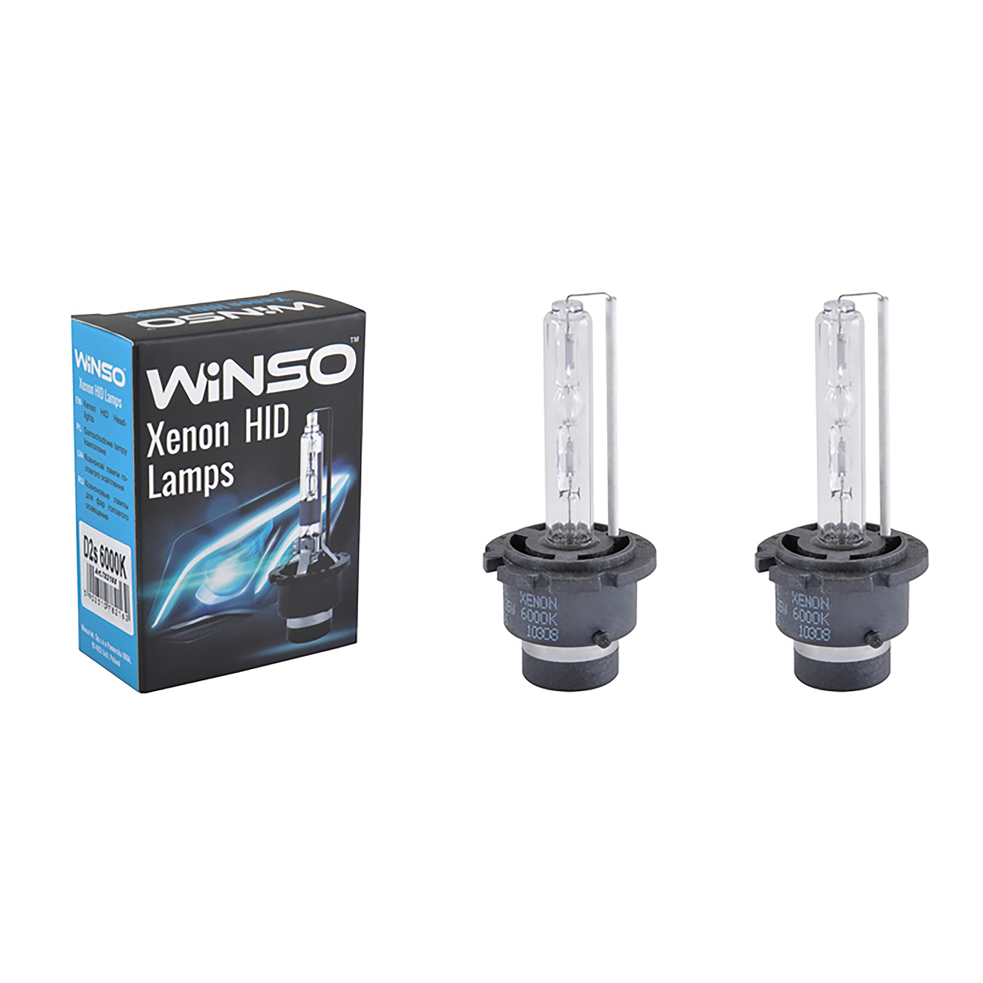 D2S 6000K, 85V, 35W PK32d-2 (к-т 2шт.) WINSO XENON1