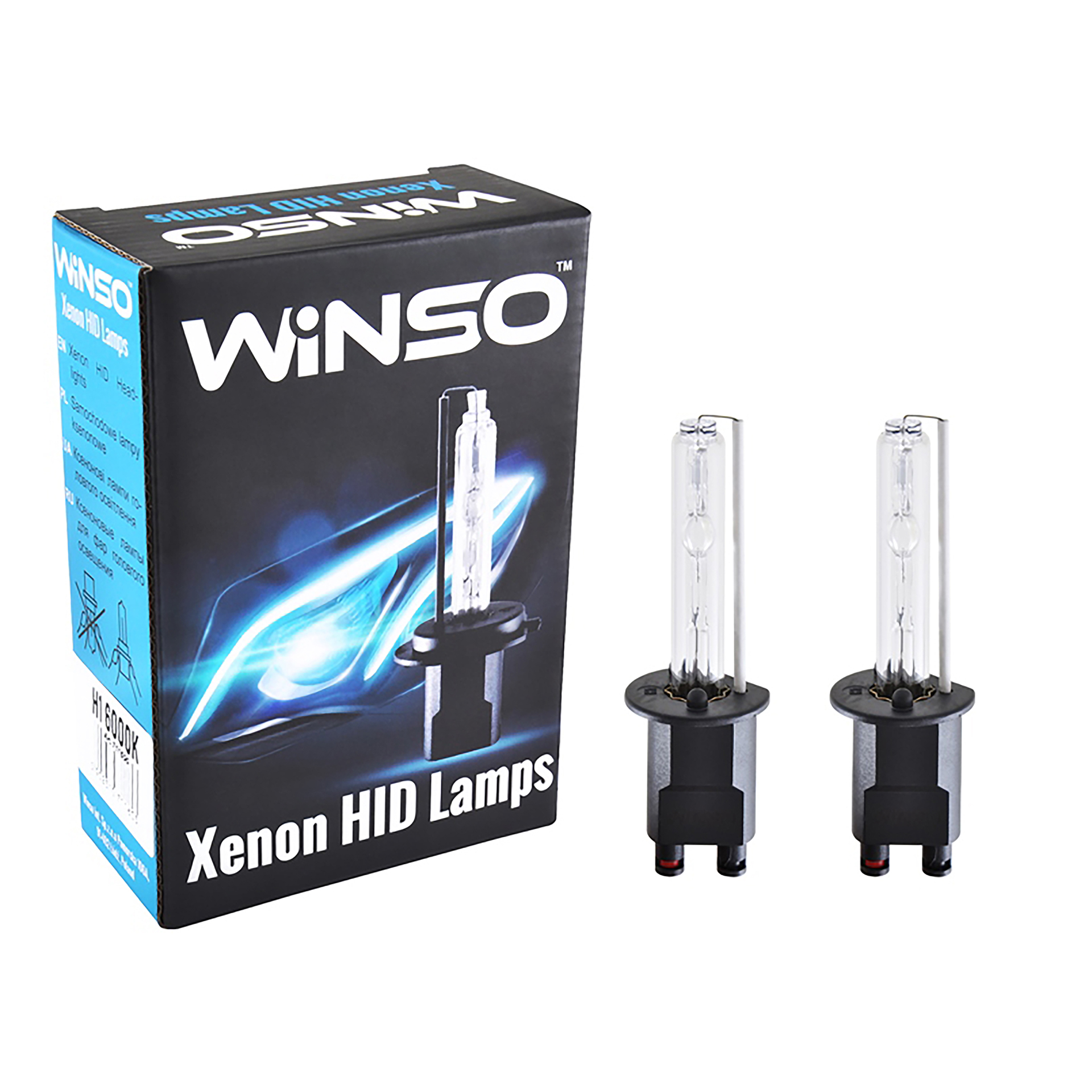 H1 6000K, 85V, 35W P14.5s KET (к-т 2шт.) WINSO XENON1