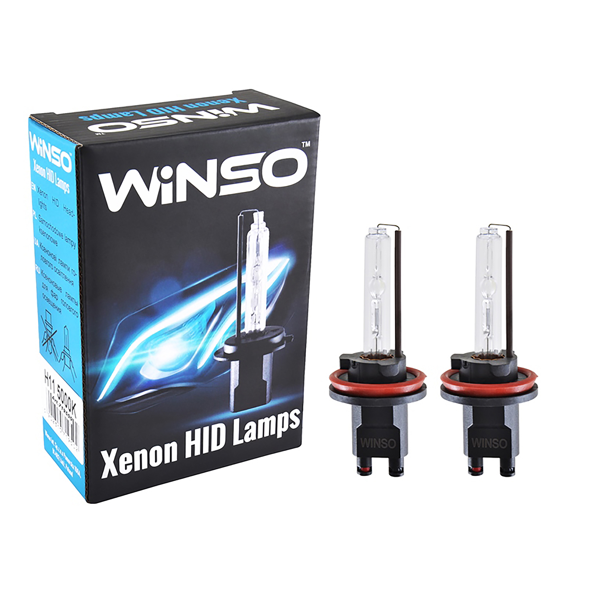 H11 5000K, 85V, 35W PGJ19-2 KET (к-т 2шт.) WINSO XENON1