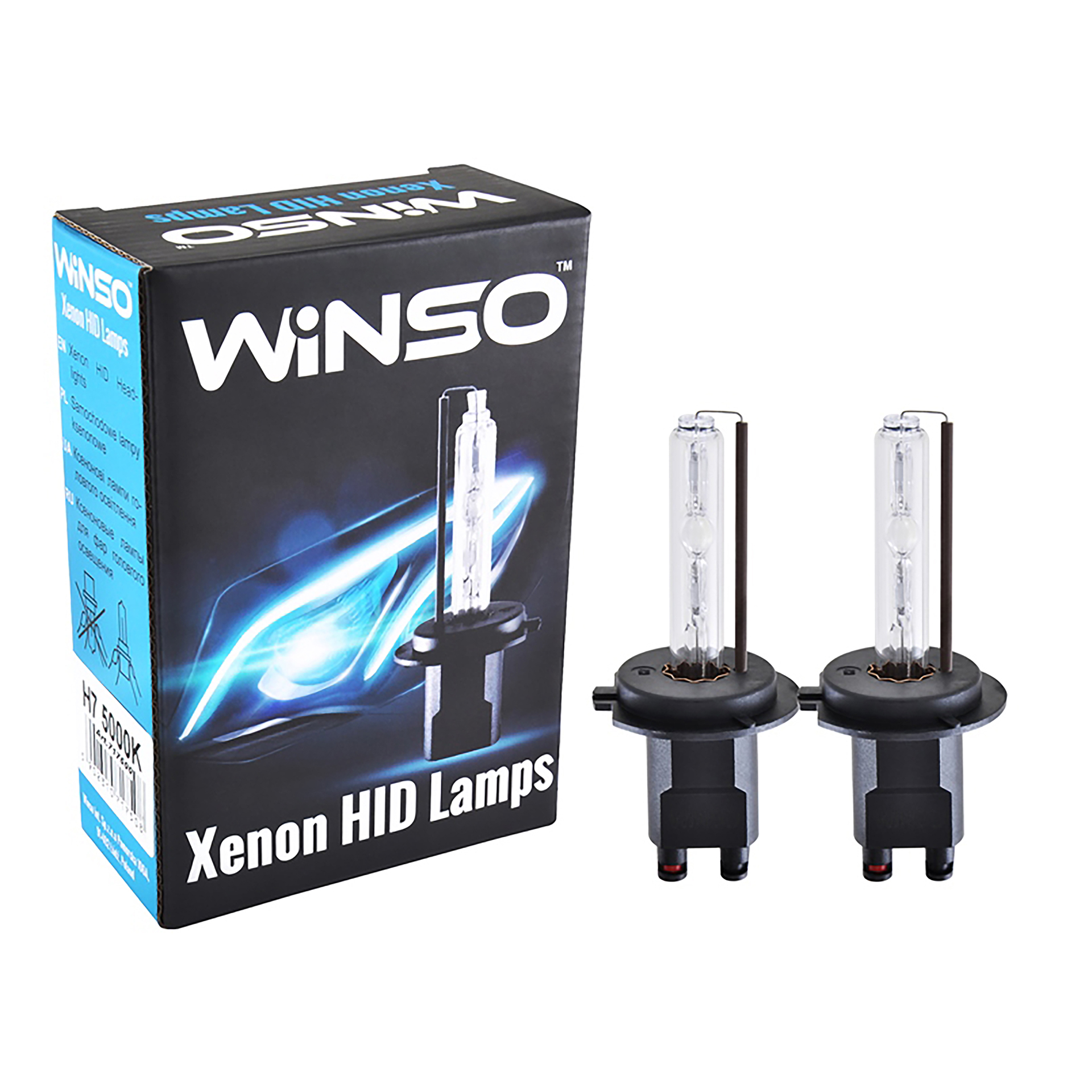 H7 5000K, 85V, 35W PX26d KET (к-т 2шт.) WINSO XENON1