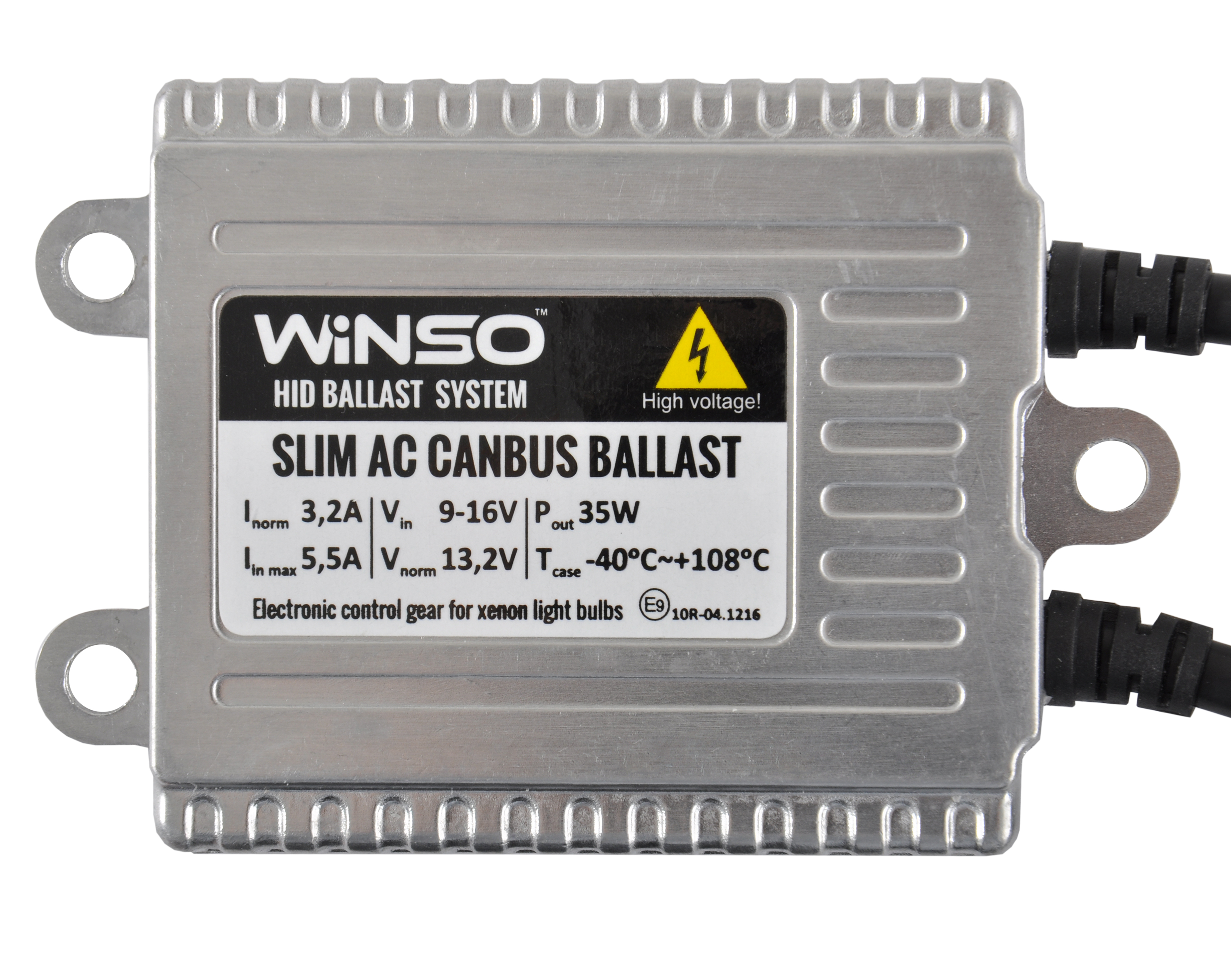 Slim AC CANBUS Ballast, 12V, 35W, KET WINSO XENON1