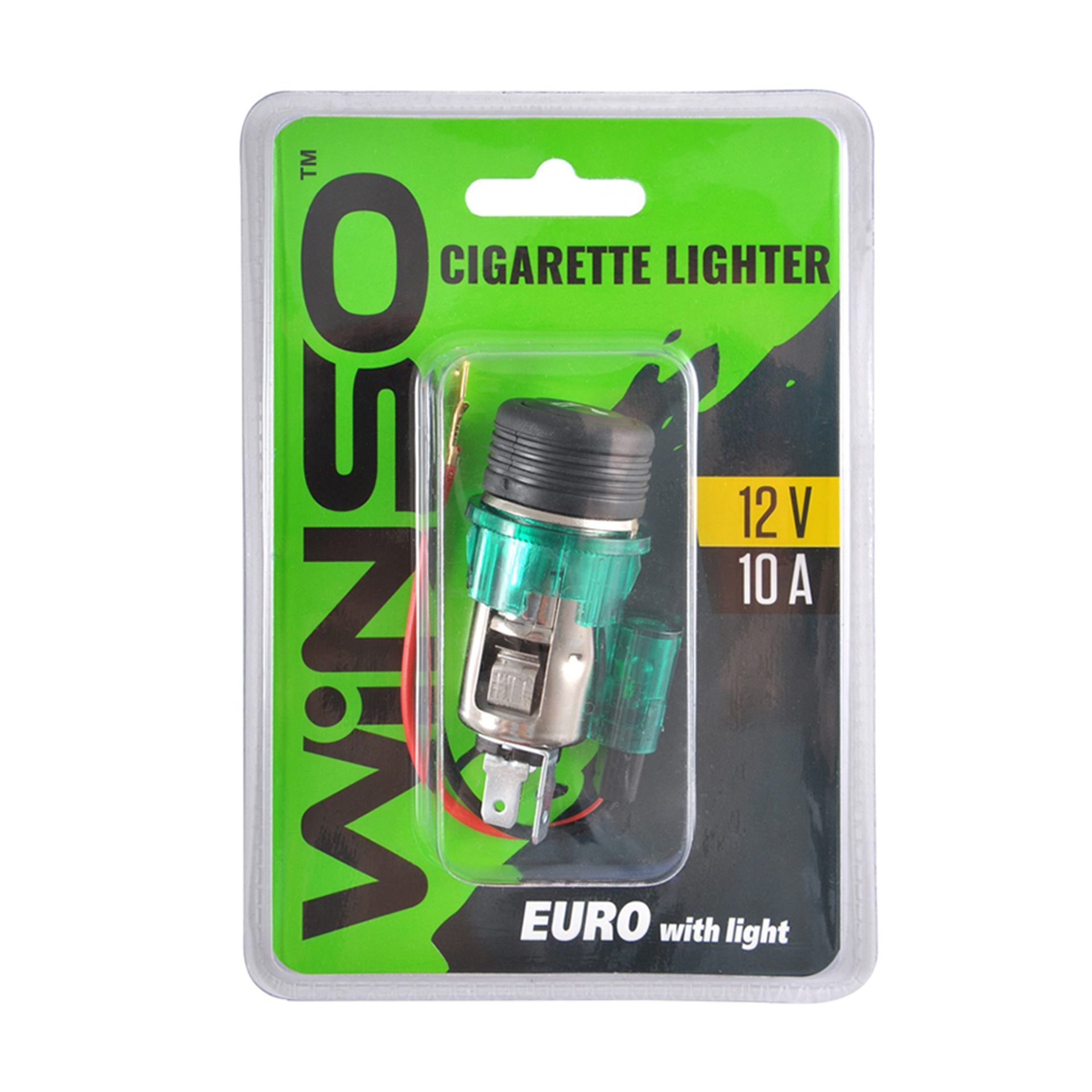 Прикурювач автомобільний євро з підсвіткою (50/200шт.)1