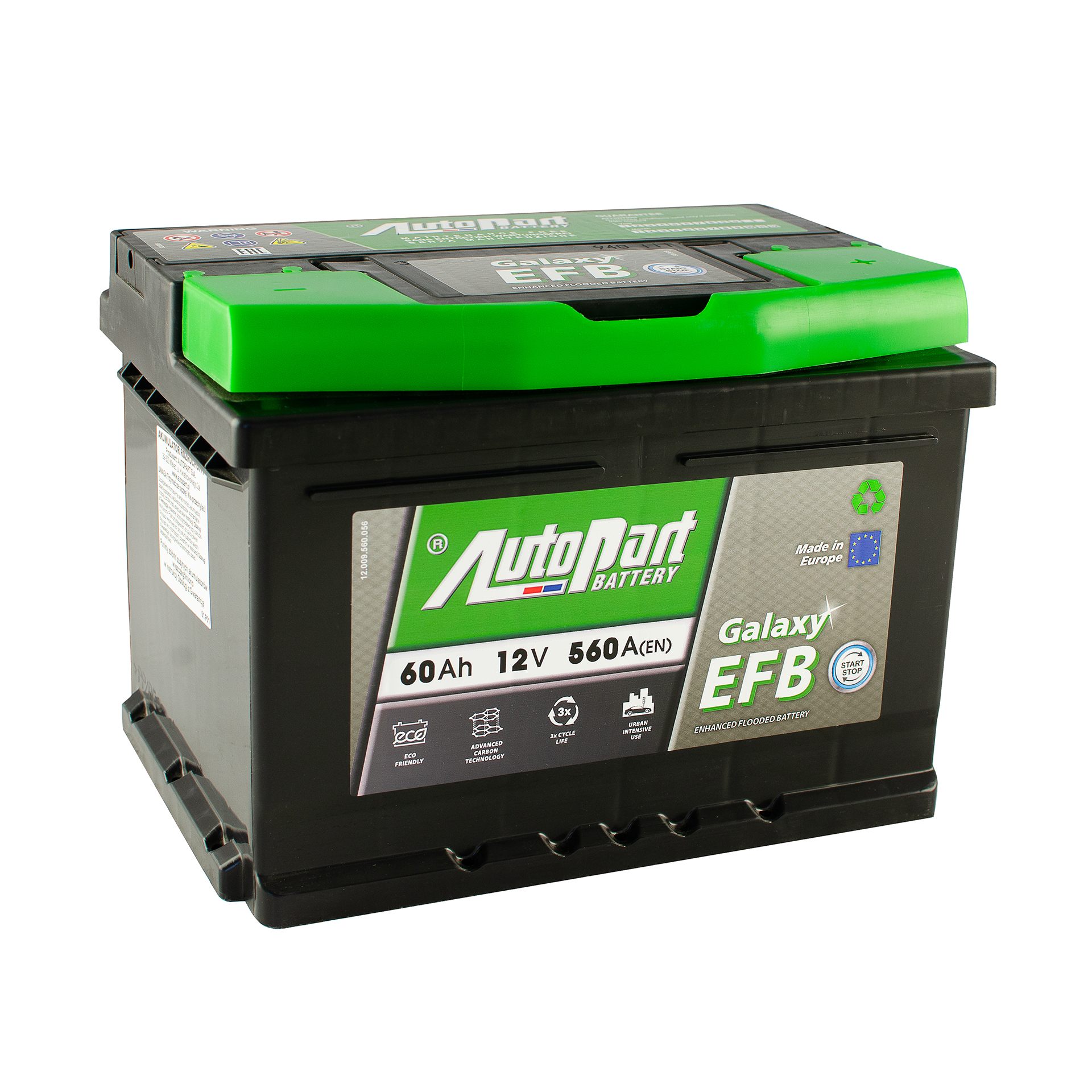 60 Ah/12V  Autopart Galaxy EFB_Start-Stop (0)1