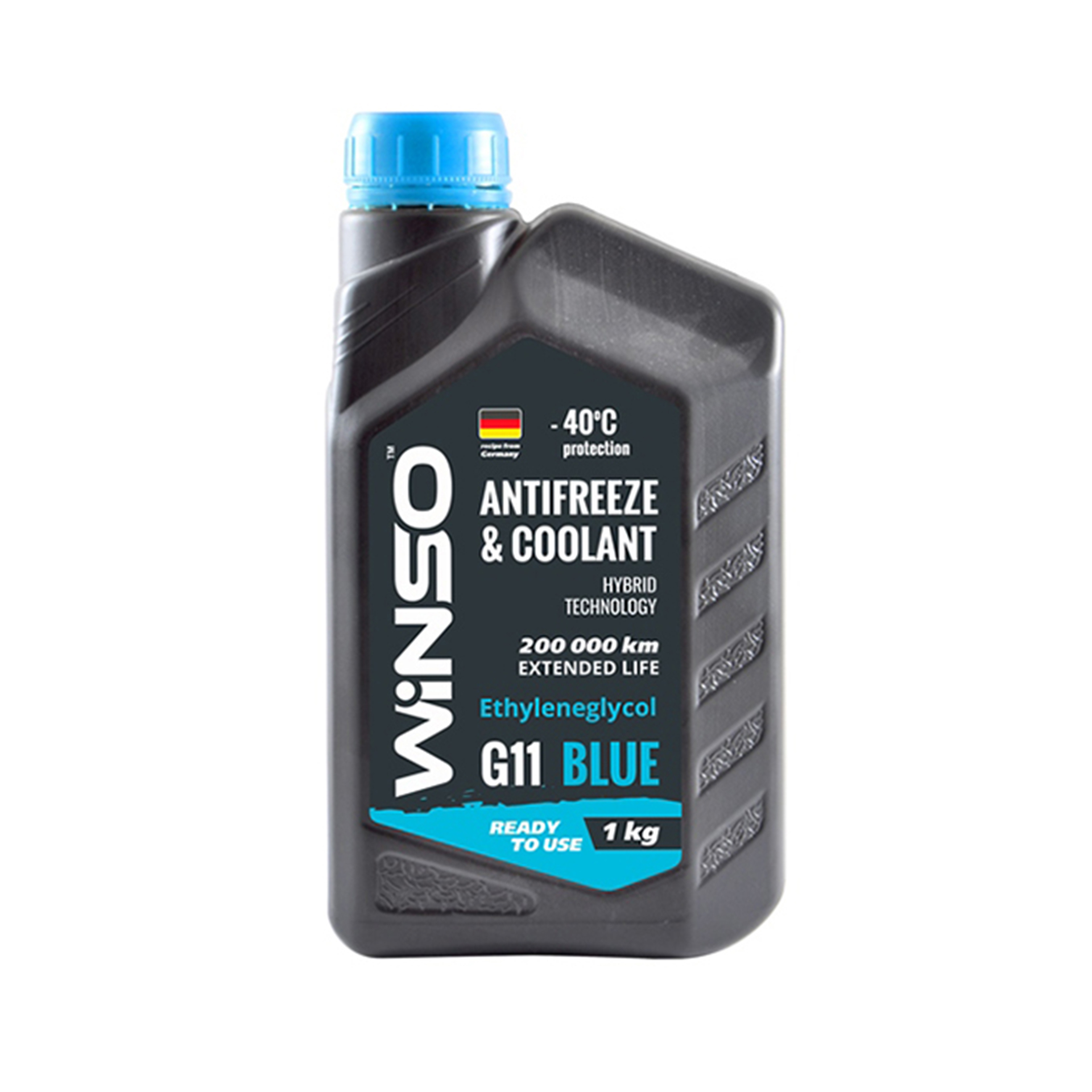 ANTIFREEZE WINSO BLUE G11 (синій) Антифриз готовий до використання 1kg (15шт/ящ)1