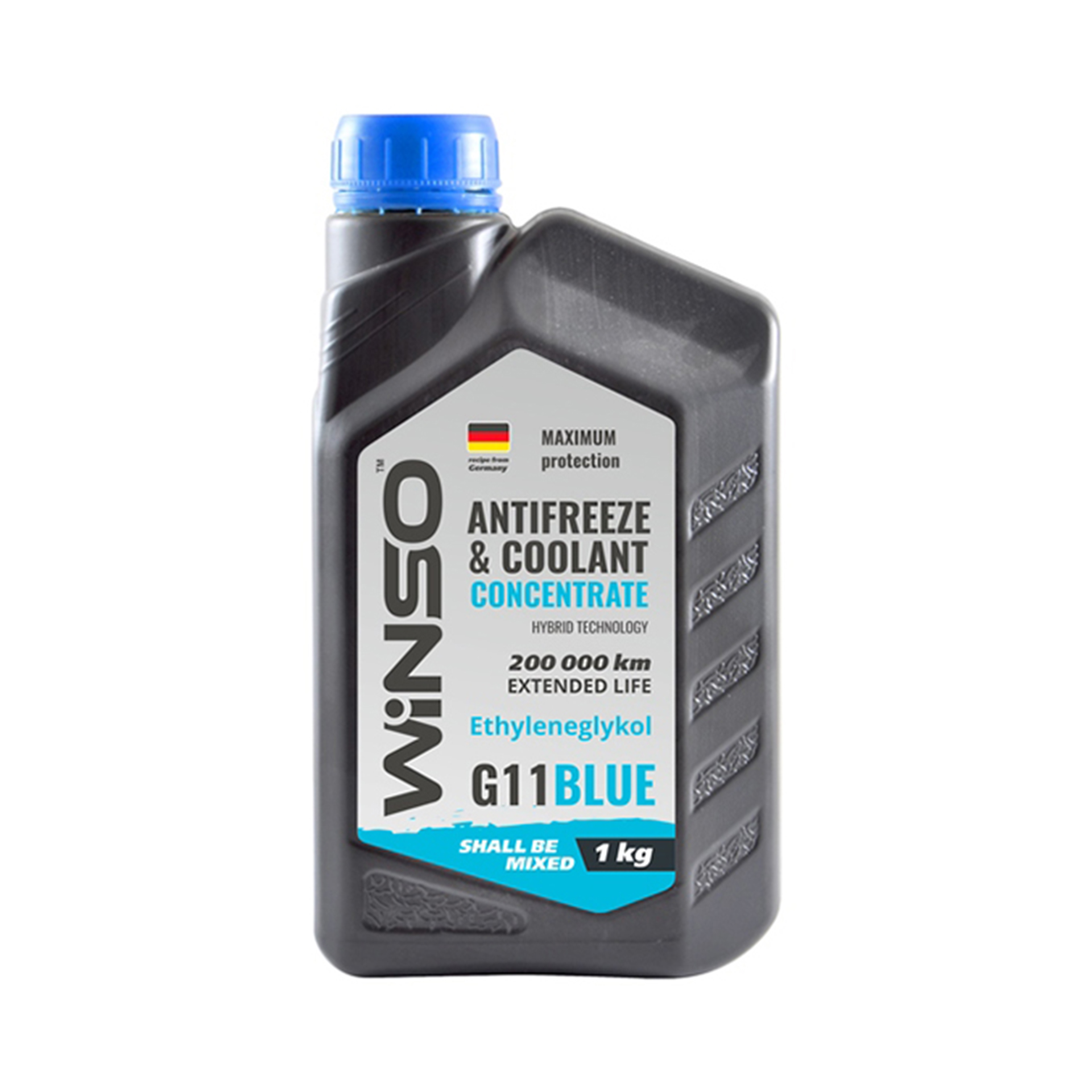 ANTIFREEZE & COOLANT CONCENTRATE WINSO BLUE G11 Антифриз концентрат 1kg (15шт/ящ)1