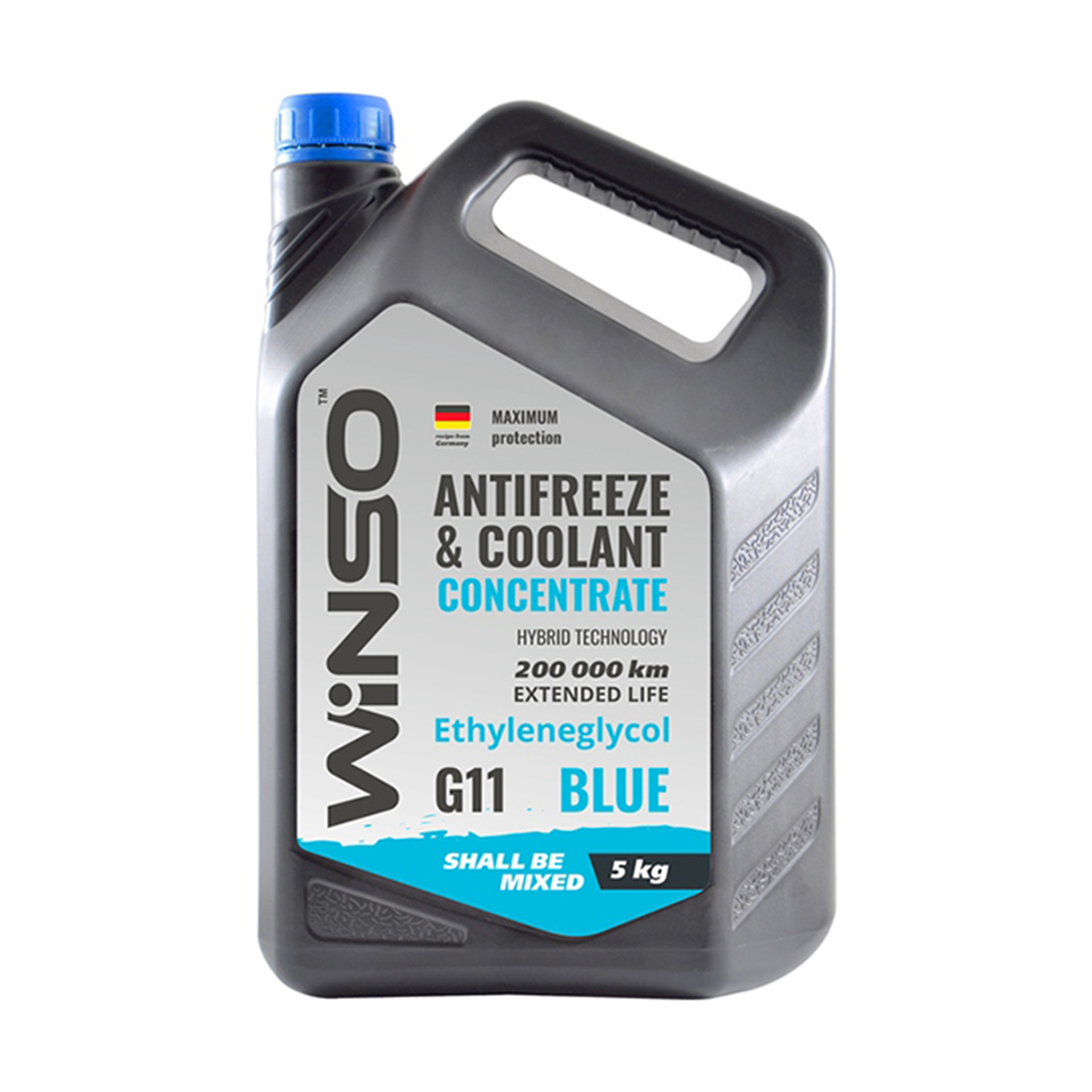 ANTIFREEZE & COOLANT CONCENTRATE WINSO BLUE G11 Антифриз концентрат 5kg (4шт/ящ)1