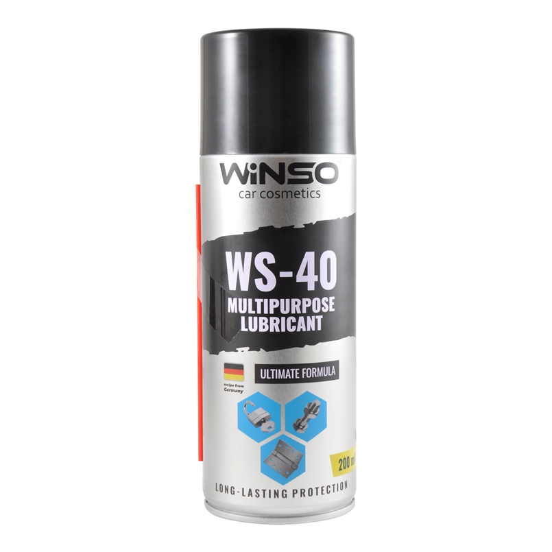 Змазка багатофункціональна 200ml. WINSO MULTIPURPOSE LUBRICANT WS-40 (24шт/ящ)1