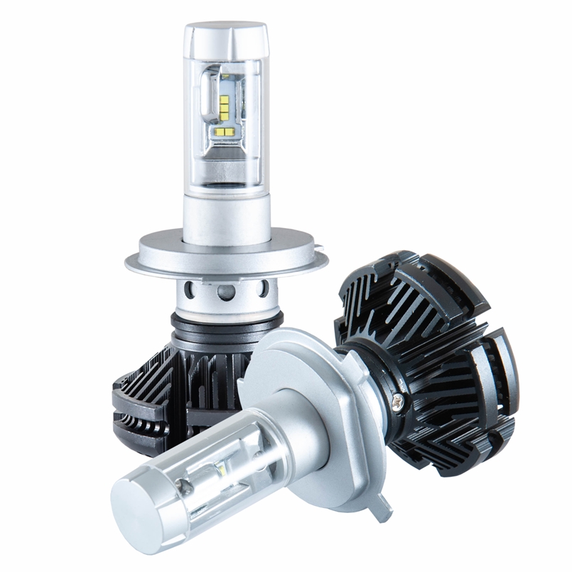 SOLAR LED H4 12/24V 6000Lm 50W ZES Chip (50шт.)1