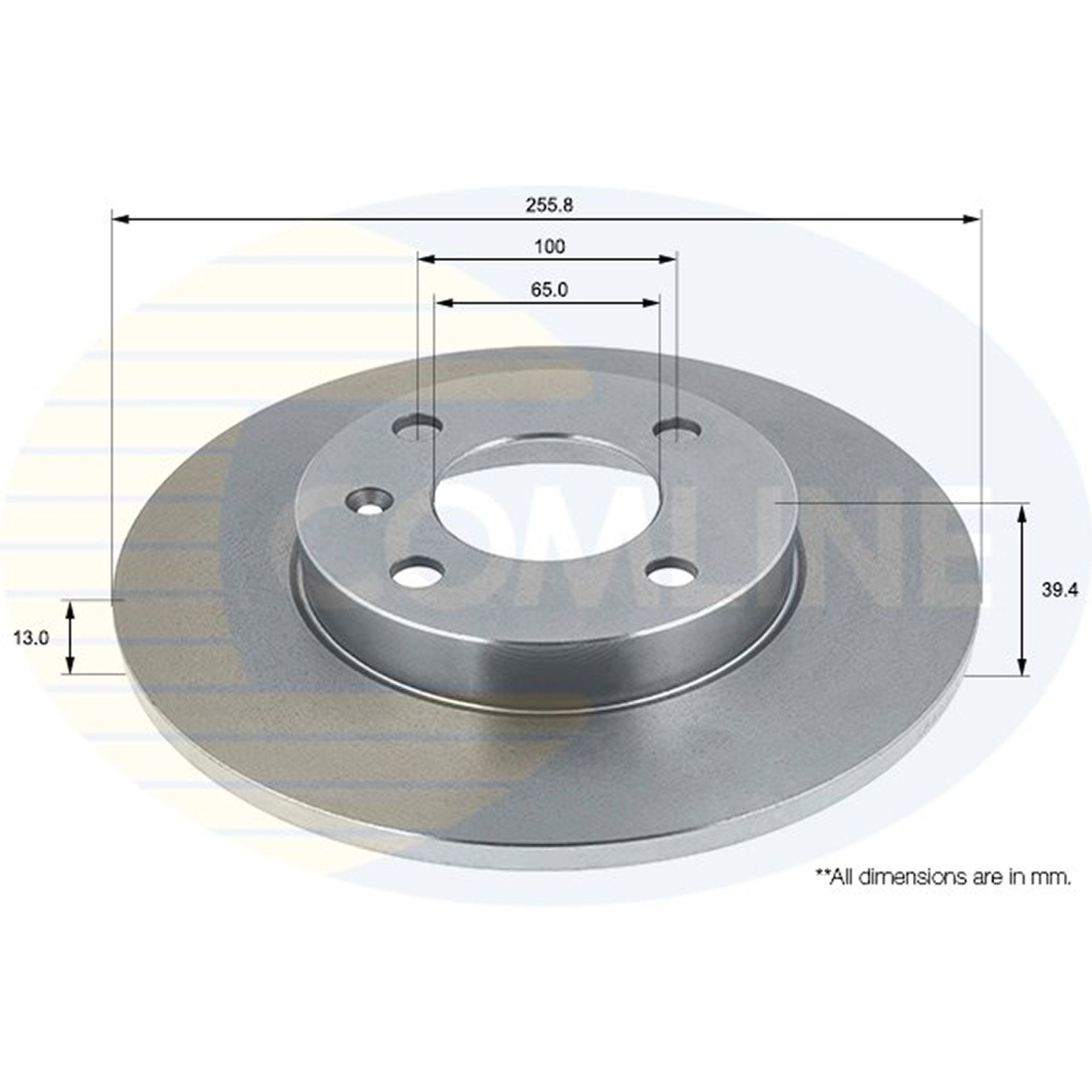 ADC1403  Comline - Диск гальмівний1