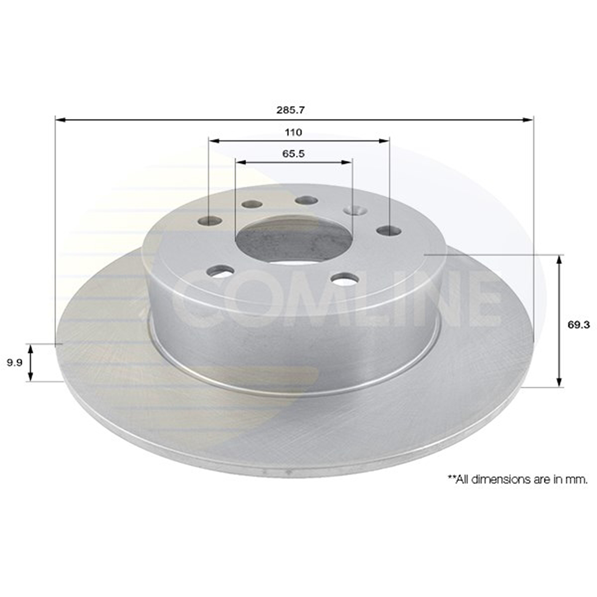 ADC1122 Comline - Диск гальмівний1