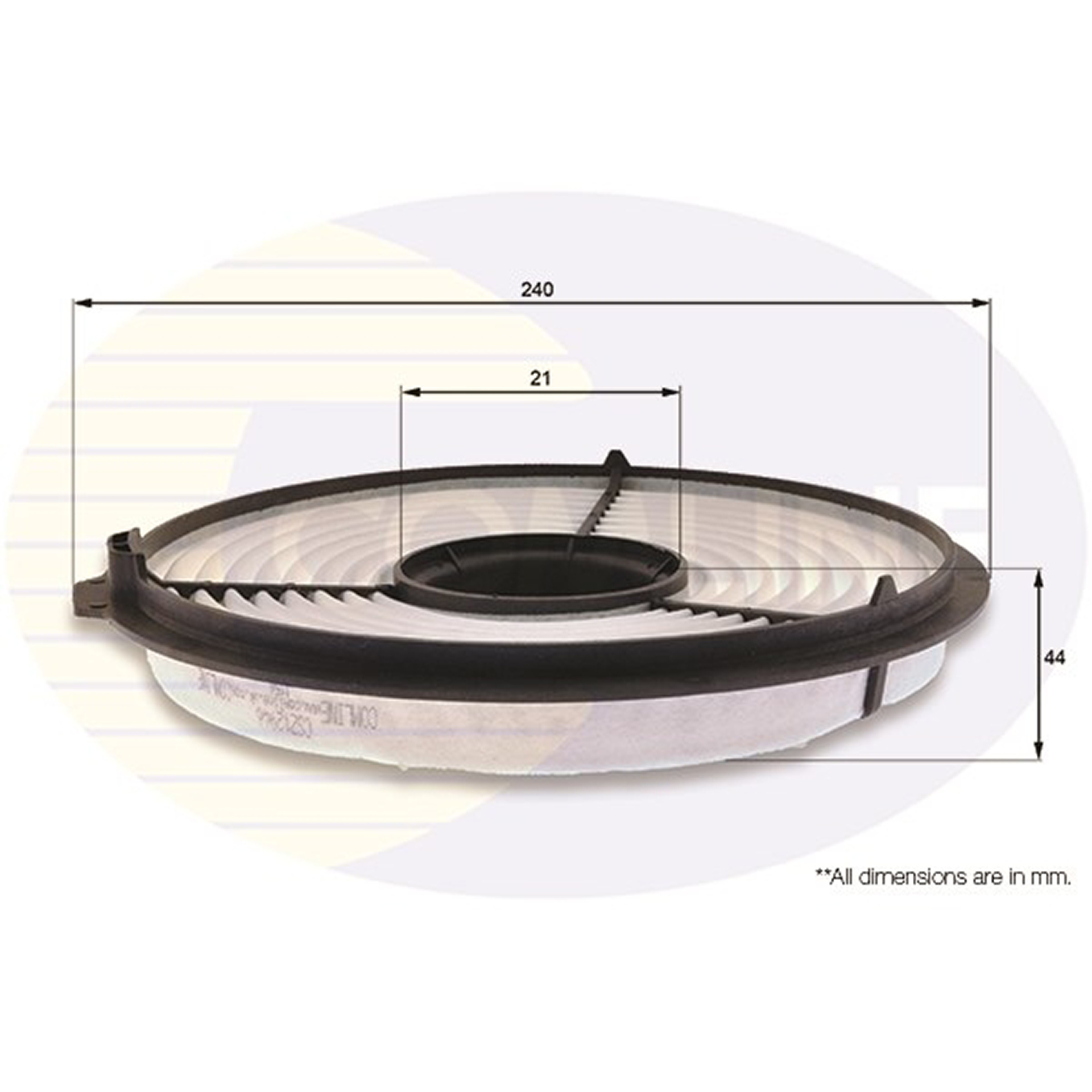 CSZ12946 Comline - Фільтр повітря ( аналогWA6044/LX544 )1