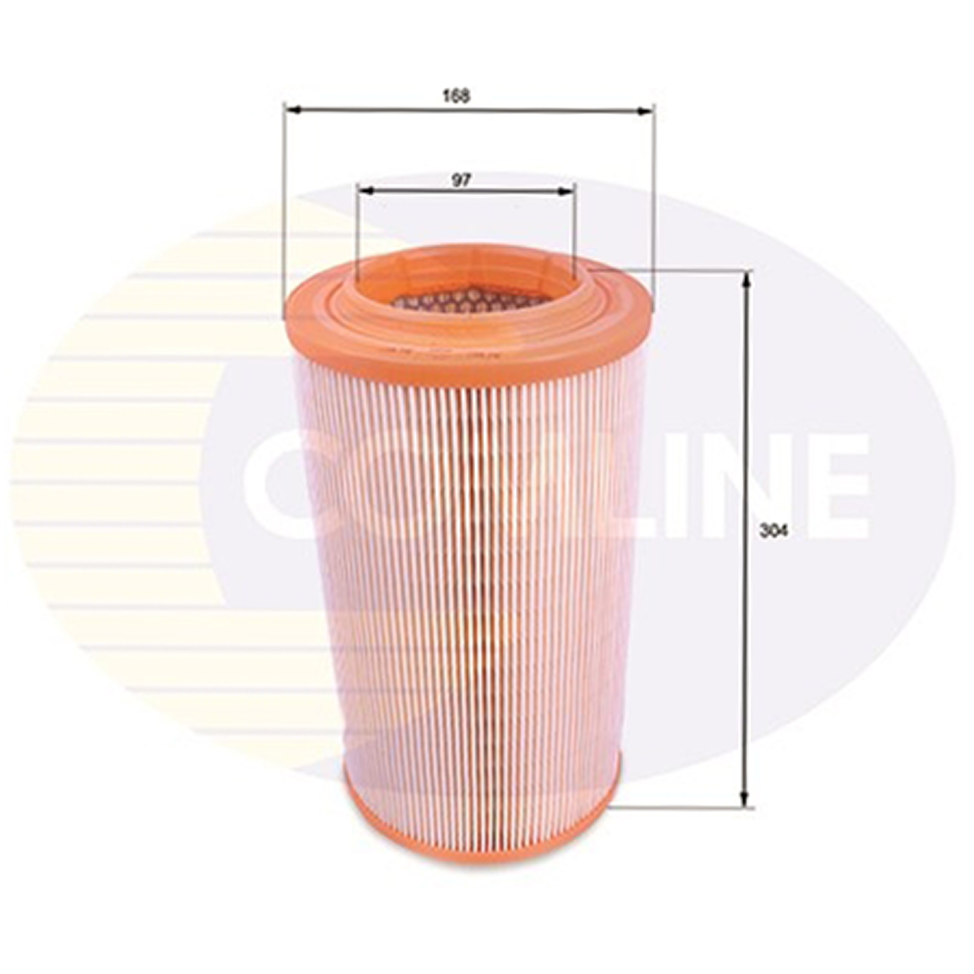 EAF646 Comline - Фільтр повітря ( аналогWA9523/LX2059 )1