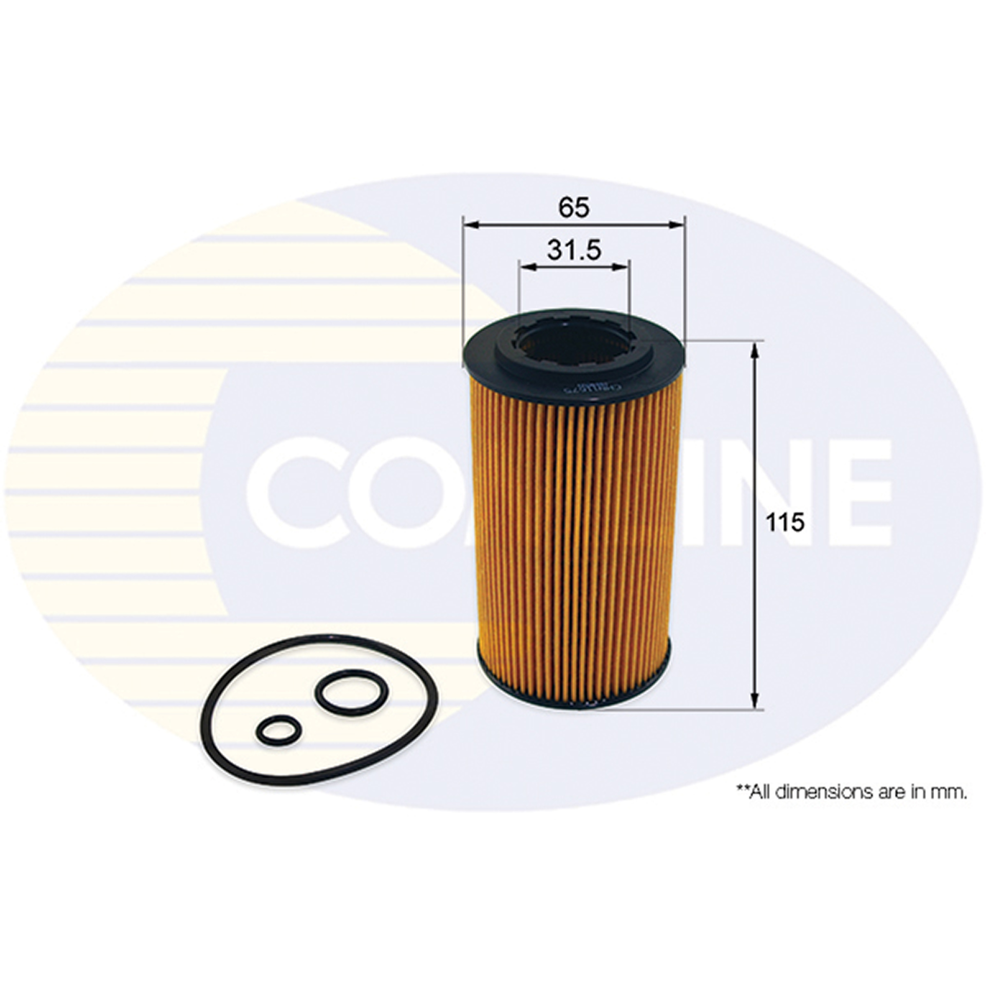CHN11675 Comline - Фільтр оливи ( аналогWL7430/OX153/7D1 )1