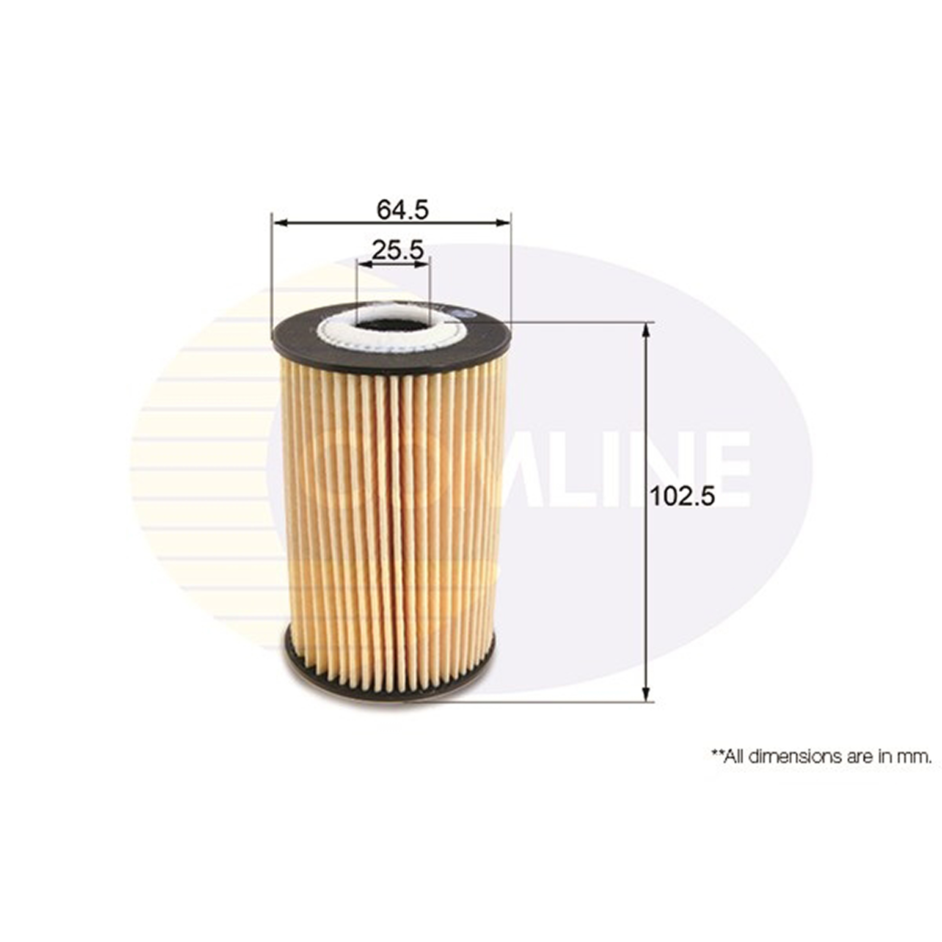 EOF251 Comline - Фільтр оливи ( аналогWL7477/OX351D )1