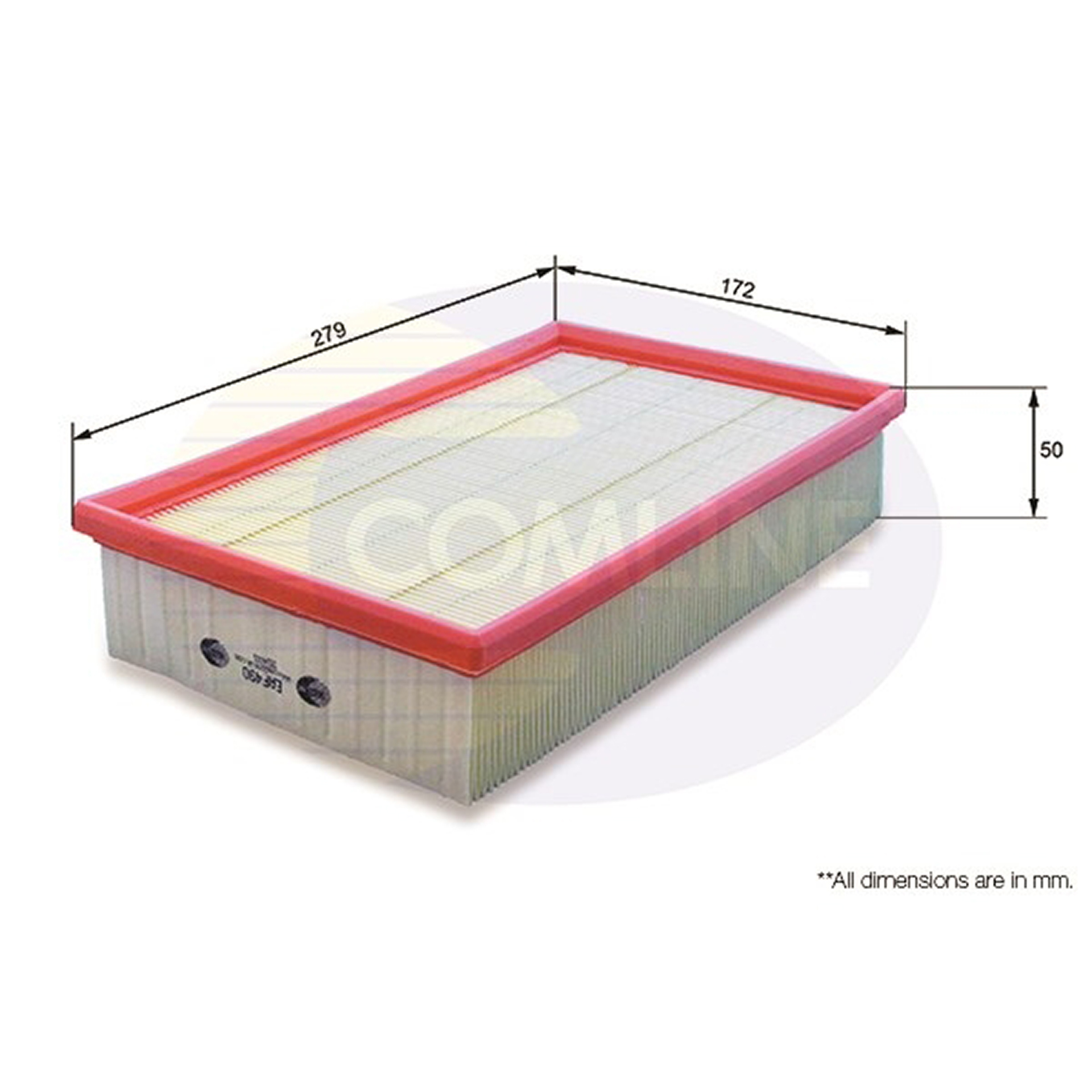 EAF490 Comline - Фільтр повітря ( аналогWA9407/LX1570 )1