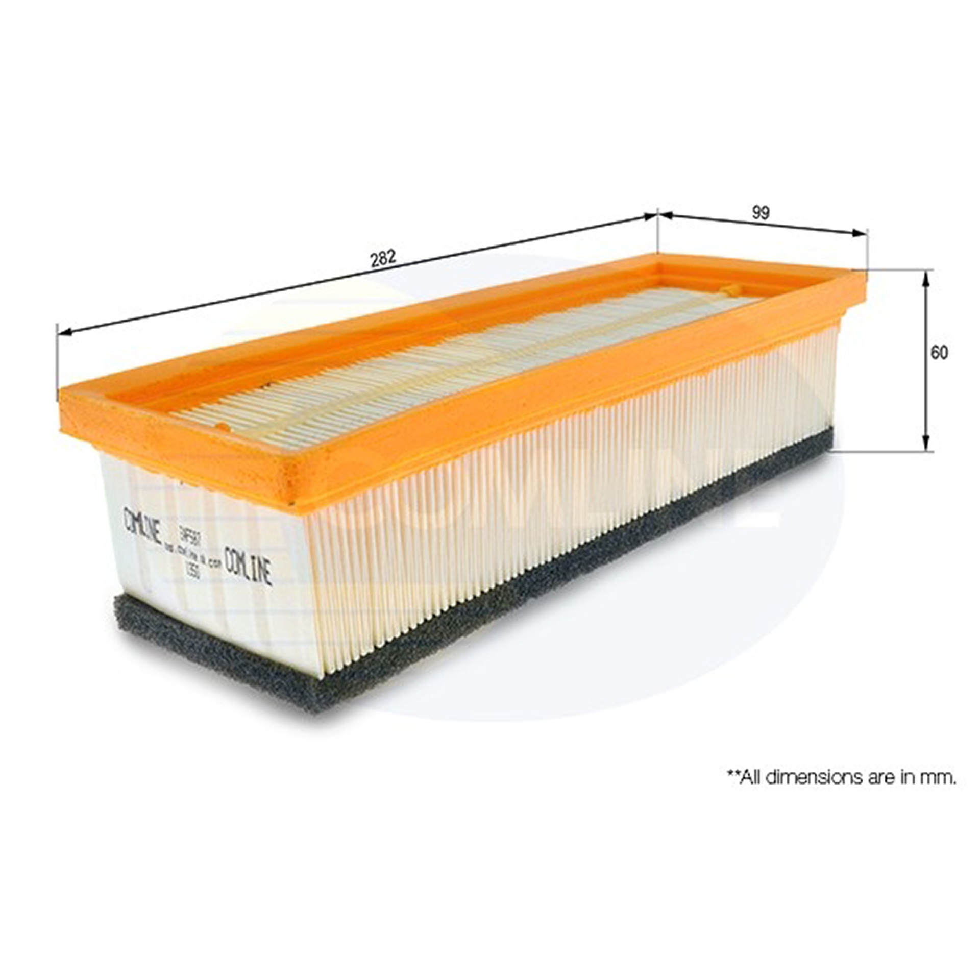 EAF587 Comline - Фільтр повітря ( аналогWA9556/LX1827 )1
