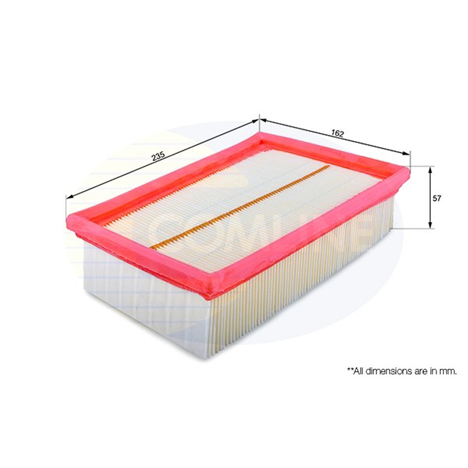 CNS12298 Comline - Фільтр повітря ( аналогWA9563/LX1983 )1