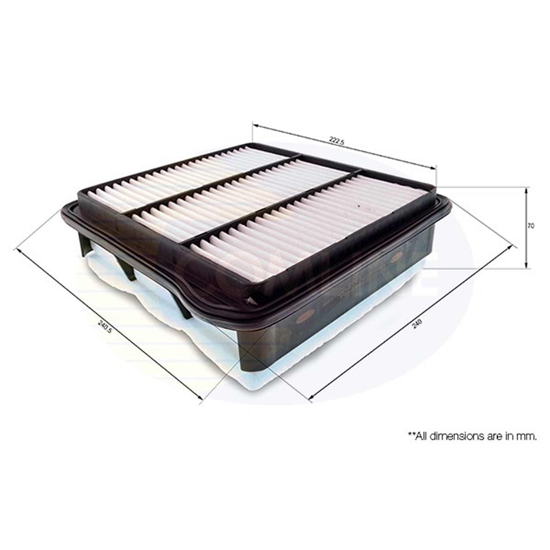 CMB12403 Comline - Фільтр повітря ( аналогWA9589/LX2834 )1