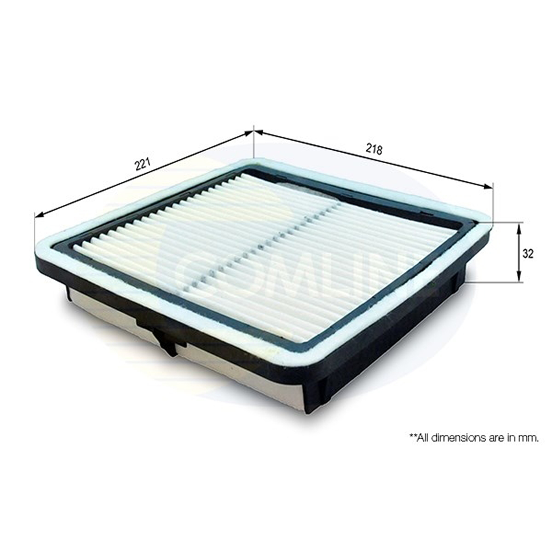 CSB12990 Comline - Фільтр повітря ( аналогWA9715/LX2672 )1