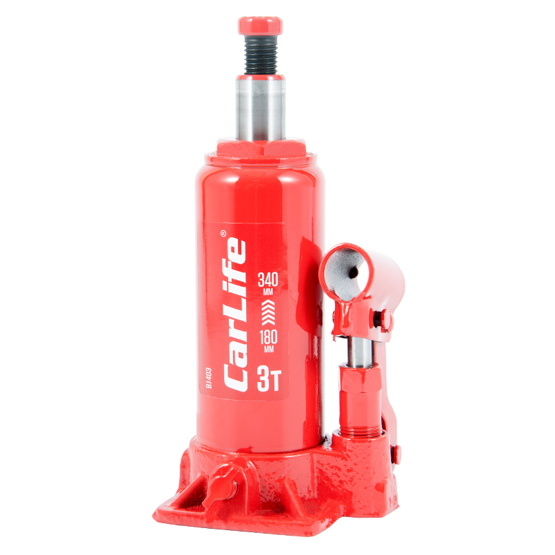 Carlife Домкрат гідравлічний, 3т., висота підйому 180-340мм, картона упаковка (6шт)1