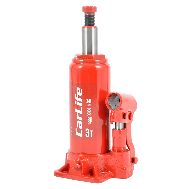 Carlife Домкрат гідравлічний, 3т., висота підйому 180-340мм, пластикова упаковка (5шт)1