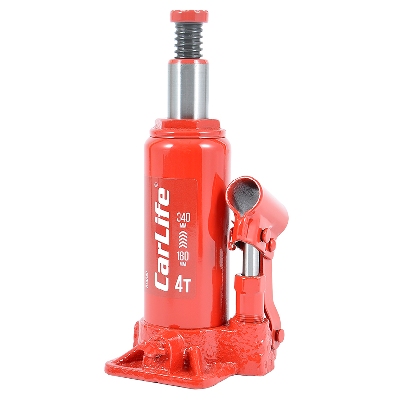 Carlife Домкрат гідравлічний, 4т., висота підйому 180-340мм, пластикова упаковка (5шт)1