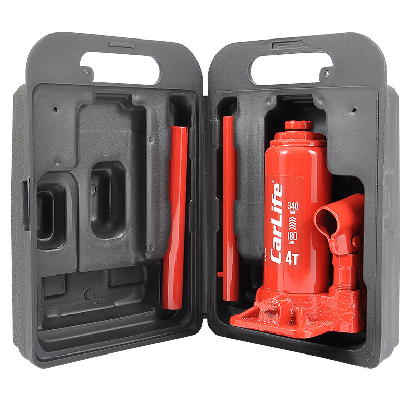 Carlife Домкрат гідравлічний, 4т., висота підйому 180-340мм, пластикова упаковка (5шт)3