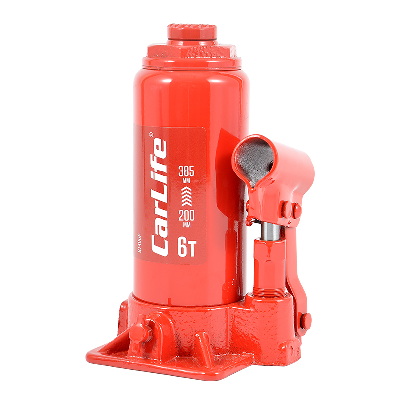 Carlife Домкрат гідравлічний, 6т., висота підйому 200-385мм, пластикова упаковка (5шт)1