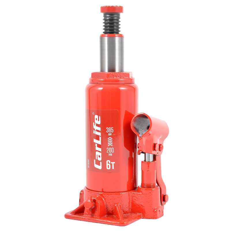 Carlife Домкрат гідравлічний, 6т., висота підйому 200-385мм, пластикова упаковка (5шт)1