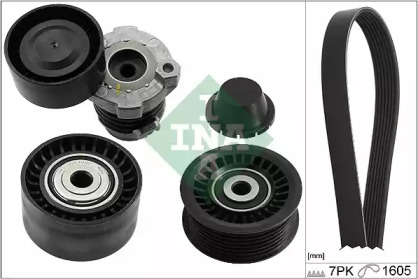 529 0194 10  INA - Комплект ременя поліклинового1