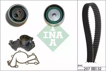 530 0430 30  INA - Комплект ременя ГРМ1