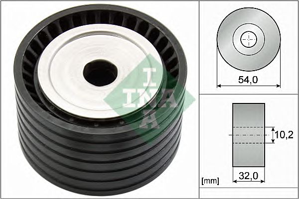 532 0774 10  INA - Обвідний ролик  !!! Заміна для 532 0221 101