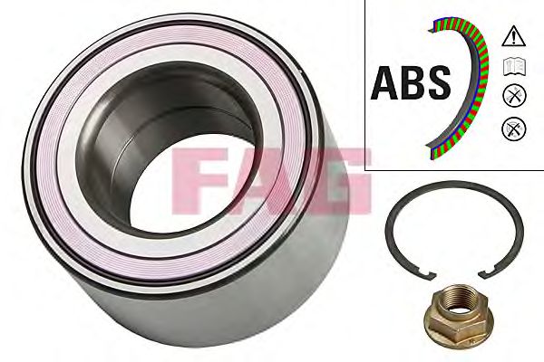 713 6157 90  FAG - Комплект підшипника ступиці1
