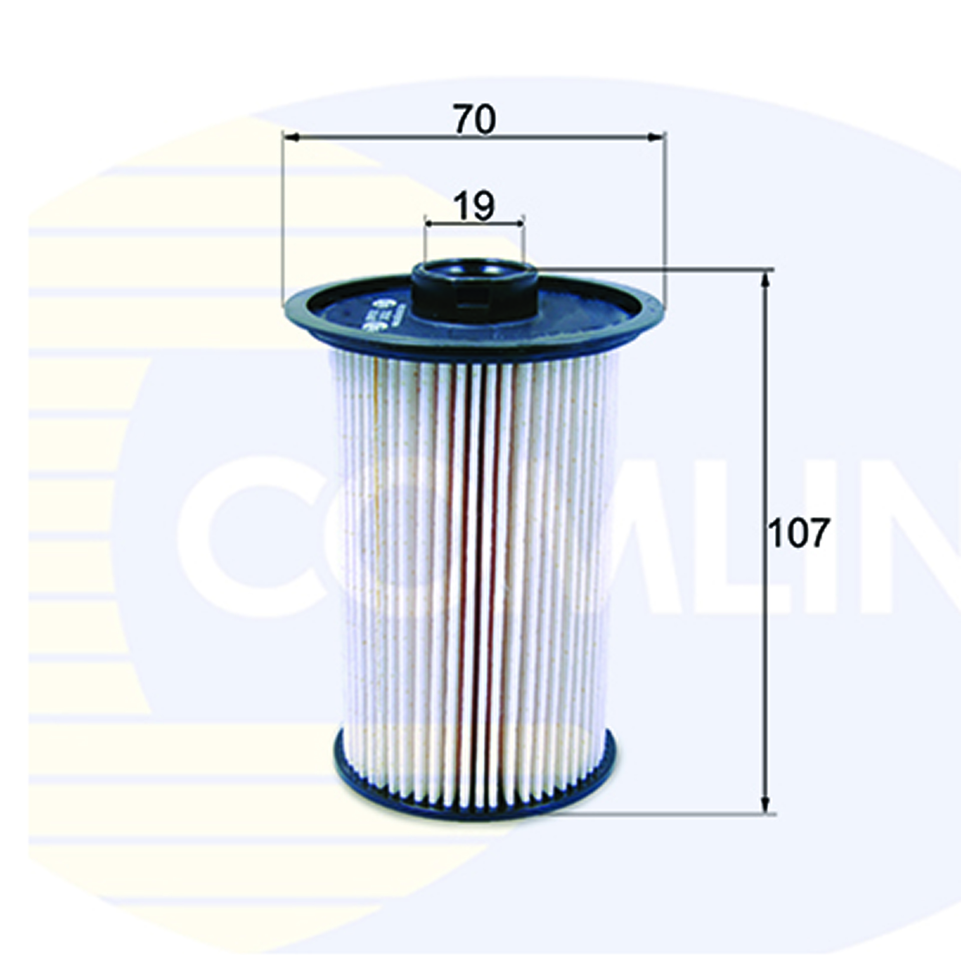 EFF171 Comline - Фільтр палива ( аналогWF8367/KX229D )1