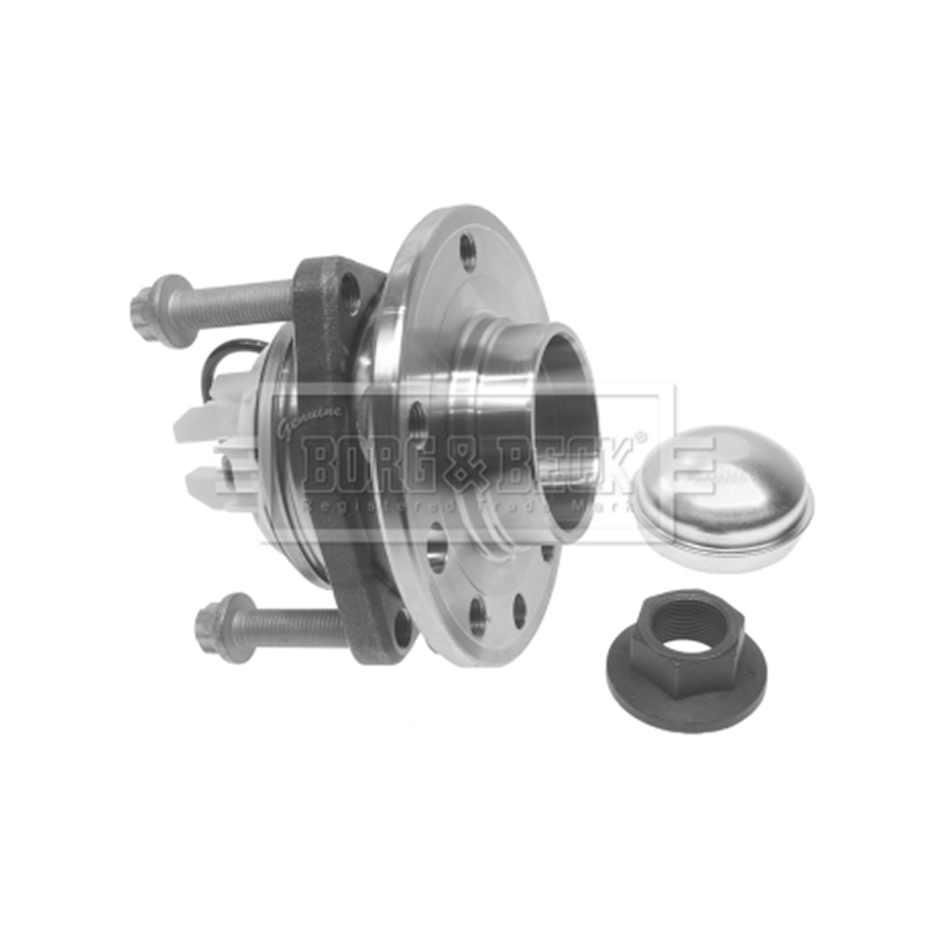 BWK1179 BORG & BECK - Комплект підшипника ступиці1