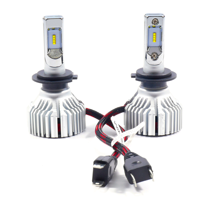 LED H7 12/24V потужність 60Вт, світловий потік 8000Лм., темпрература 6500К, Lumileds ZES Chi1
