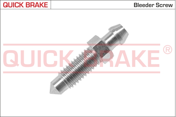 0011 QUICK BRAKE Штуцер прокачки гальм (M8x1.25/9x35.5)1