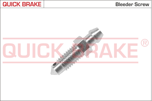 0015 QUICK BRAKE Штуцер прокачки гальм (M8x1.25/9x32.5)1