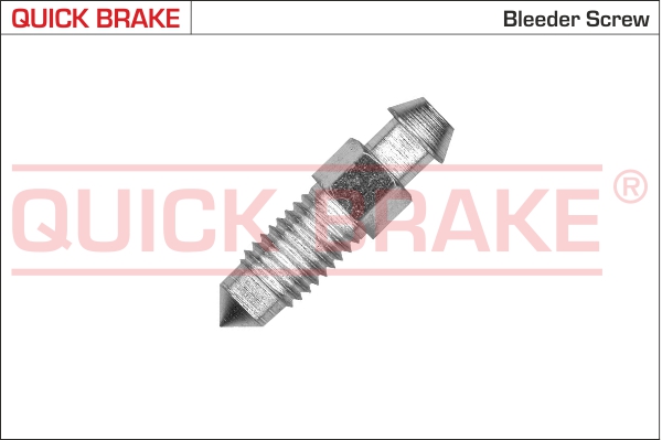 0053X QUICK BRAKE Штуцер прокачки гальм (M7x1/7x26.2)1
