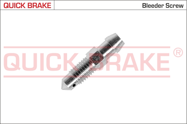 0069 QUICK BRAKE Штуцер прокачки гальм (M7x1/7x28.6)1