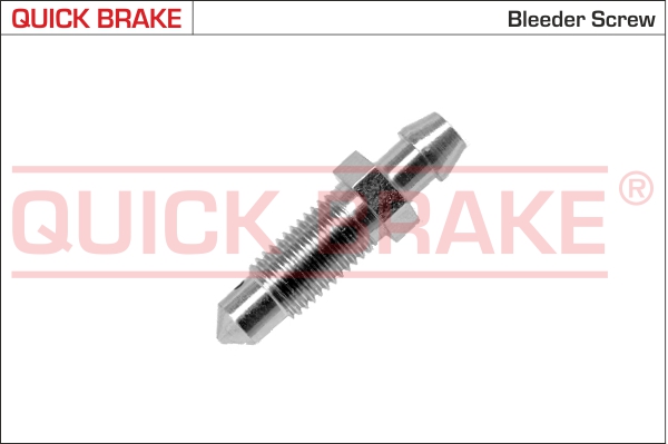 0090 QUICK BRAKE Штуцер прокачки гальм (M8x1/9x33.5)1