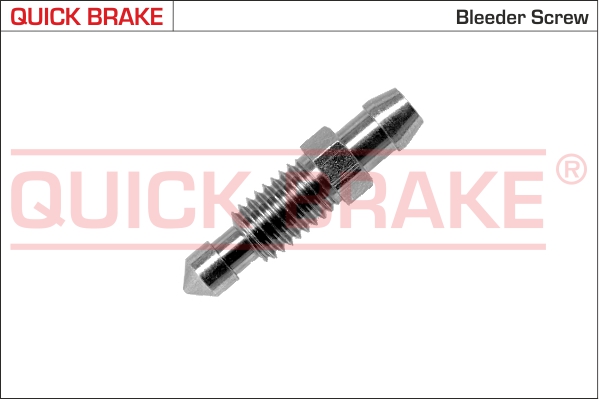 0092 QUICK BRAKE Штуцер прокачки гальм (M8x1.25/8x34.7)1