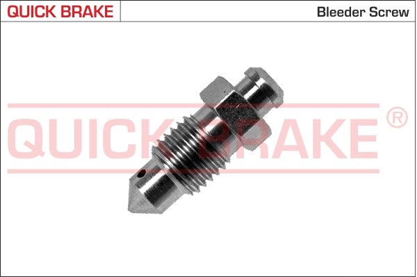0101 QUICK BRAKE Штуцер прокачки гальм (M10x1.25/10x28)1