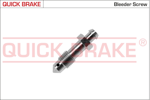 0108 QUICK BRAKE Штуцер прокачки гальм (3/8''x24/10x36.7)1