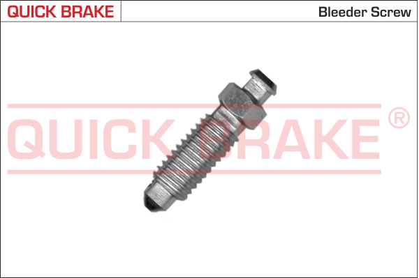 0123 QUICK BRAKE Штуцер прокачки гальм (M10x1.5/10x37.6)1